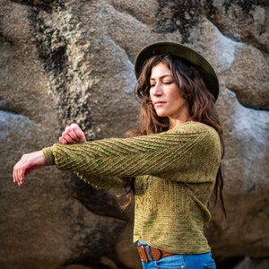 NOSTALGIA | Crochet Pattern | Wide Sleeve Sweater