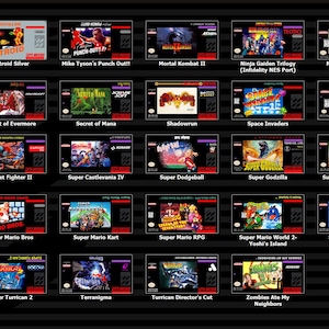Etiquetas para cartuchos Holo3DFX de Super Nintendo (EE. UU.) - Colección 2 imagen 2