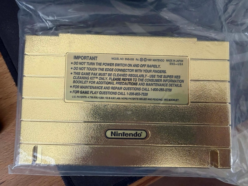 Nintendo Logo Rear Holo3dfx Cartridge Labels (for SNES and N64), 2 (two ...
