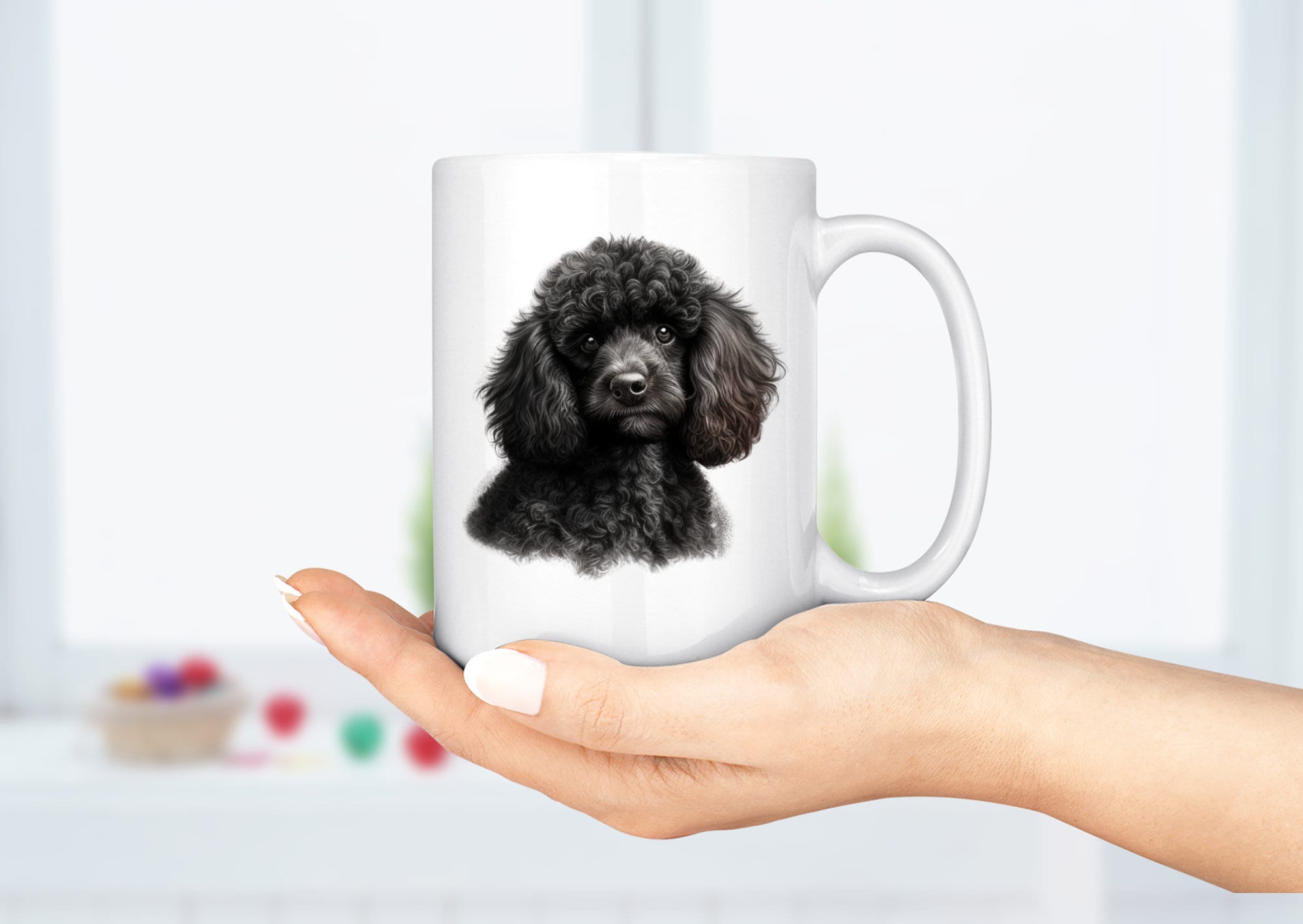 Mini top cup poodle