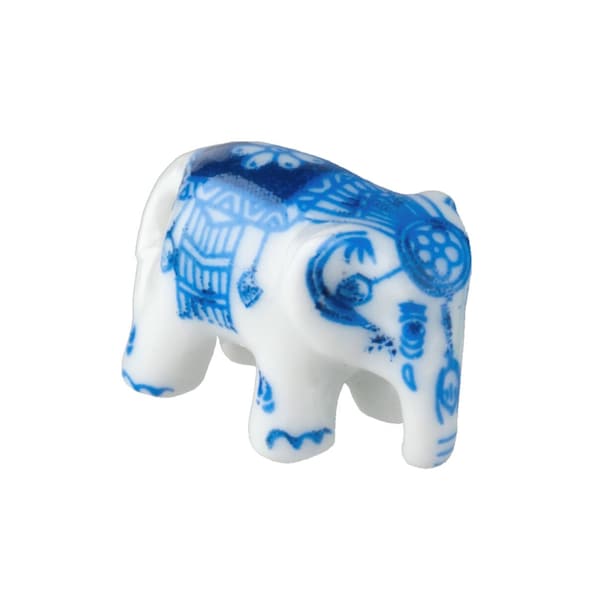 Dollhouse Miniature Elephant Statue Mini Elephant Miniature Chinoiserie Dollhouse Decoration Miniature Statue 1:12 Scale Dollhouse Miniature