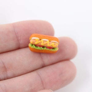 Dollhouse Miniature 1 12 Scale Grilled Hot Dogs & Hamburgers for sale online
