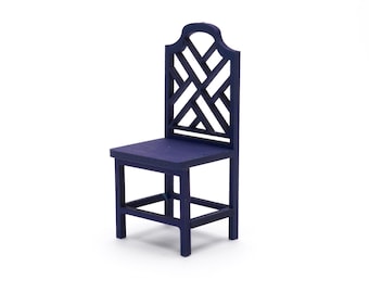 Dollhouse Miniature Chair Kit Dollhouse Kit Chair DIY Miniature Decor Kit Roombox DIY Dollhouse Mini Chair Tiny Chair 1:12 scale miniature