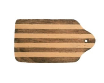 Dollhouse Miniature Wood Cutting Board Miniature Kitchen Tools Mini Striped Cutting Board Dollhouse Farmhouse Kitchen 1:12 Scale Furniture