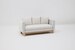 Dollhouse Miniature Couch Dollhouse Sofa White Couch Dollhouse Furniture Miniature Couch 1:12 Scale Furniture Modern Dollhouse Furniture 