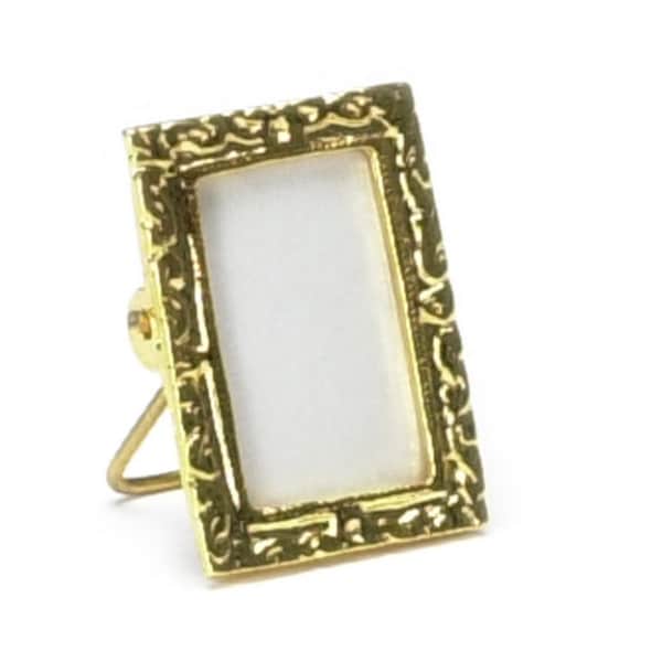 Dollhouse Miniature Gold Picture Frame Small Frame Dollhouse Frame Dollhouse Decor Miniature Frame 1:12 Scale Dollhouse Miniatures