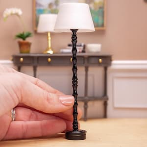 Miniature Dollhouse Modern Floor Lamp Miniature Light Battery Operated Dollhouse Lamp Dollhouse Lamp LED Light 1:12 scale miniatures