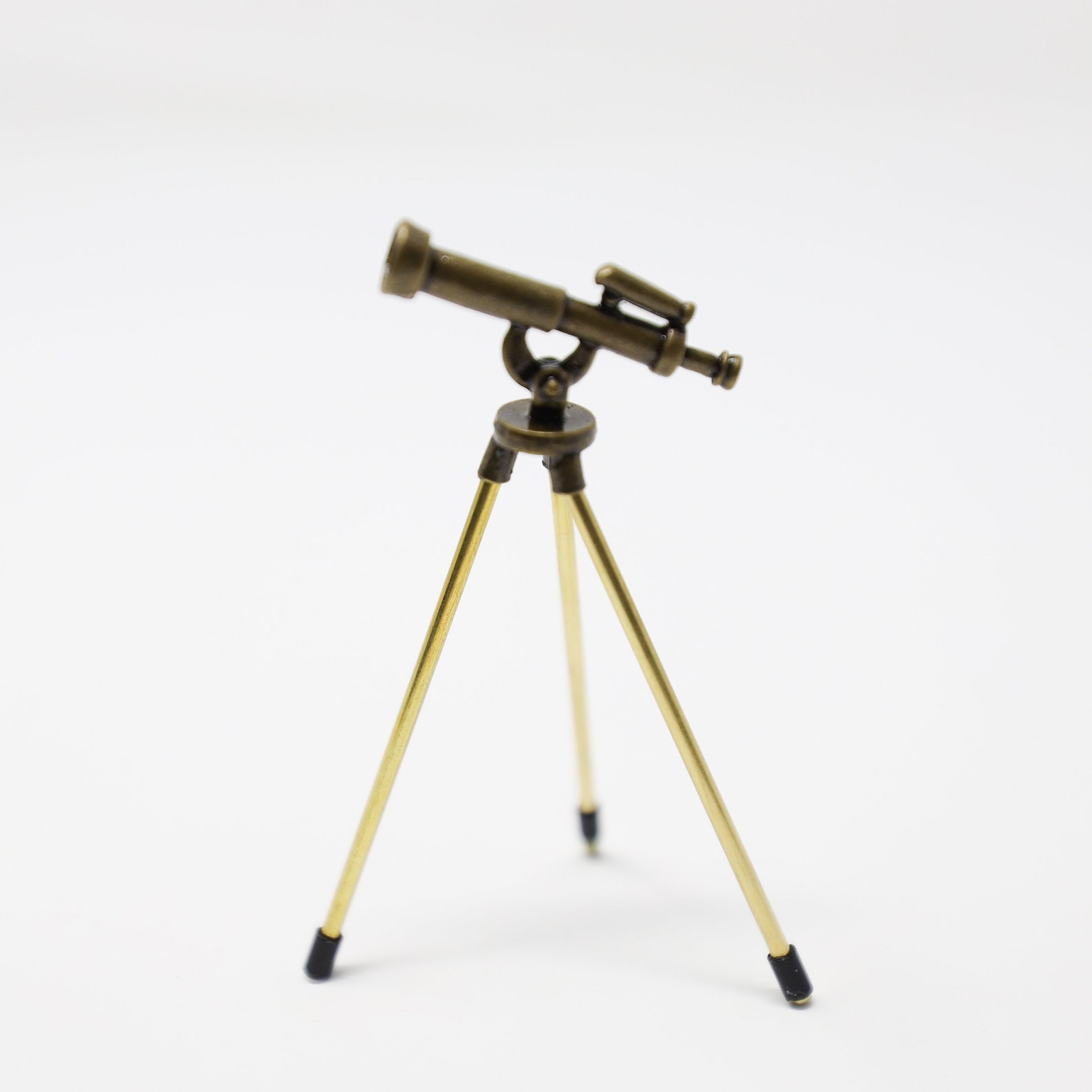 Dollhouse Miniature Telescope Miniature Decor Tiny Telescope Etsy