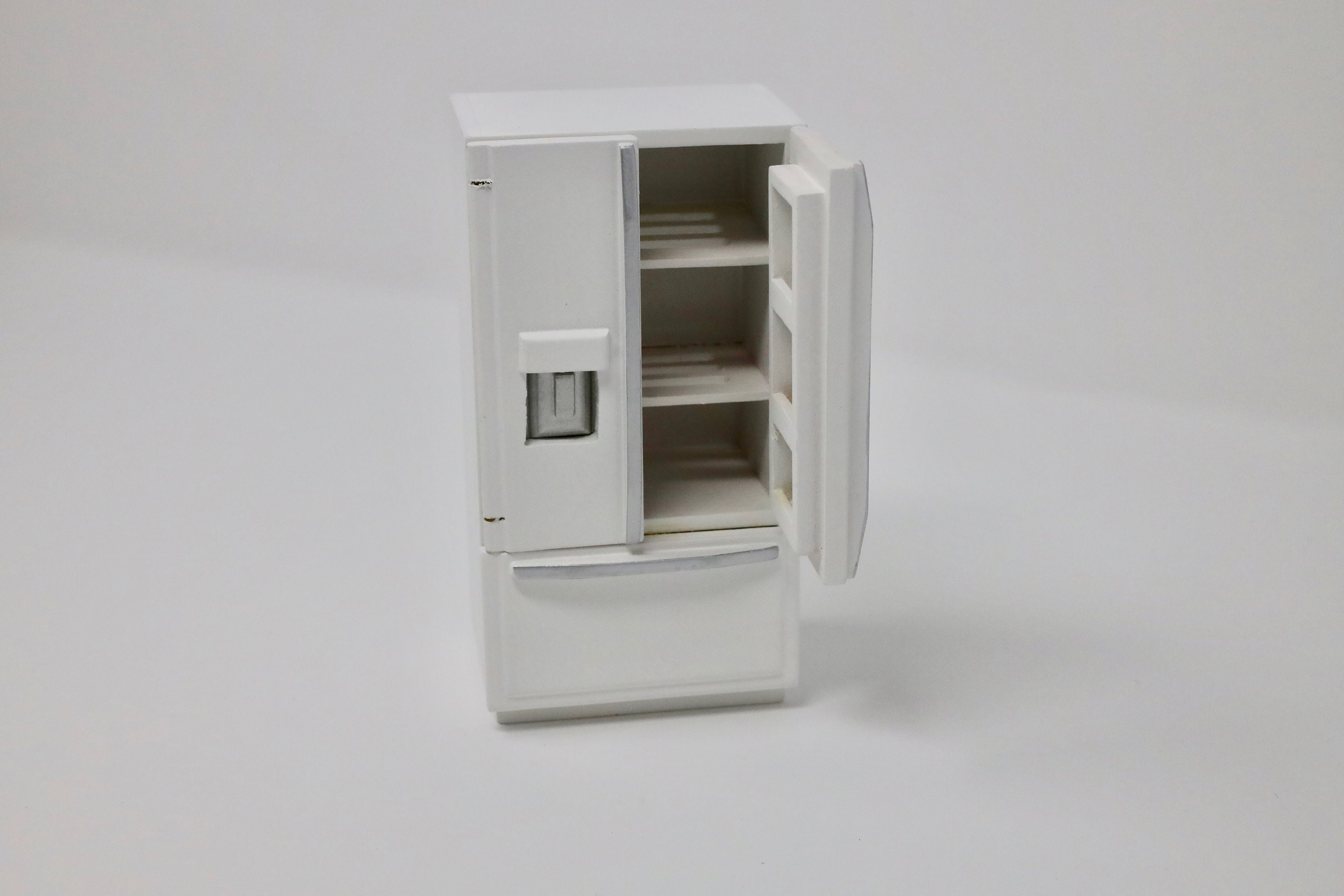 Dollhouse Miniature Refrigerator Dollhouse Fridge Miniature Etsy