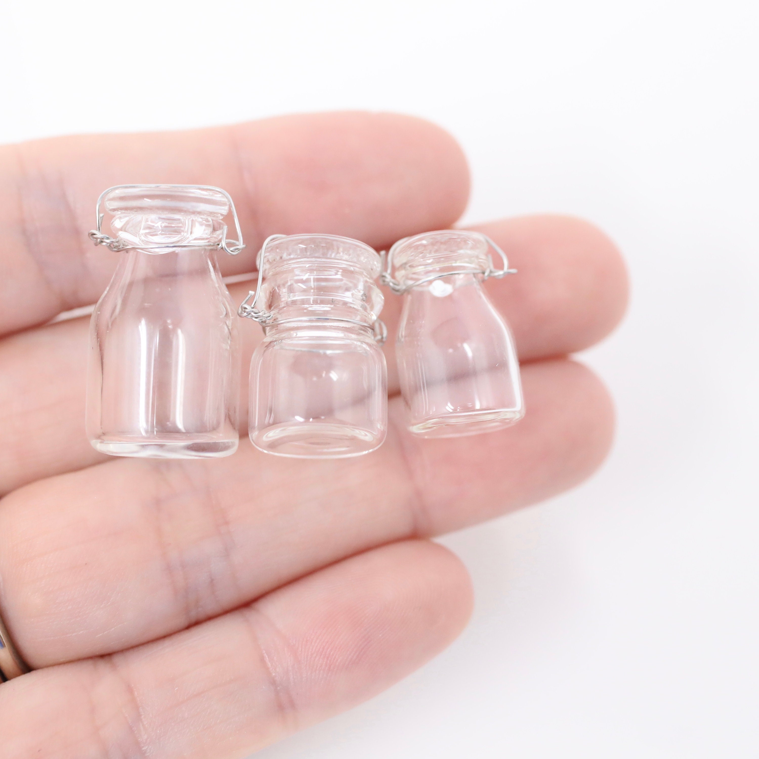 Dollhouse Miniature Glass Jars Miniature Vase Dollhouse Jars Etsy
