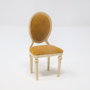 Dollhouse Miniature Chair Dollhouse Chair Vintage Dollhouse Chair 1:12 Scale Furniture