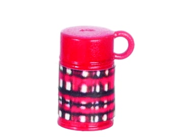 Dollhouse Miniature Thermos | 1:12 scale miniature Cup | Dollhouse Miniature Kitchen | Miniature Kitchenware | Dollhouse Home Decor