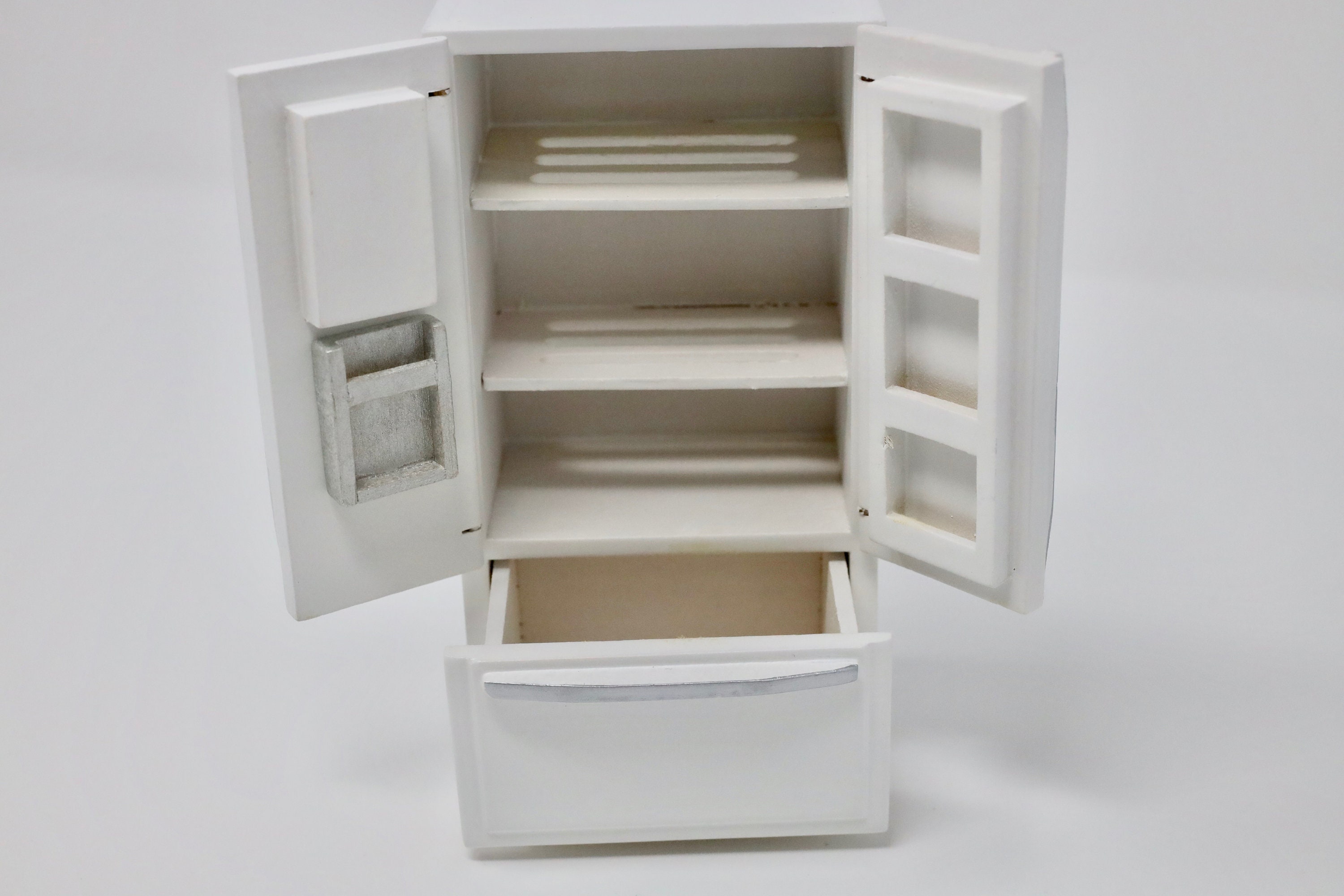 Dollhouse Miniature Refrigerator Dollhouse Fridge Miniature Etsy