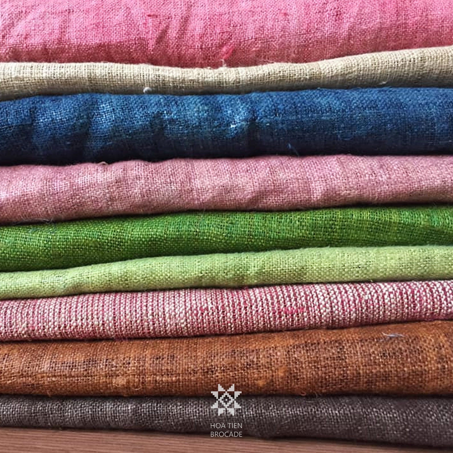 Cool Color Hemp Fabric by Yard 17.7 19.7 width Etsy