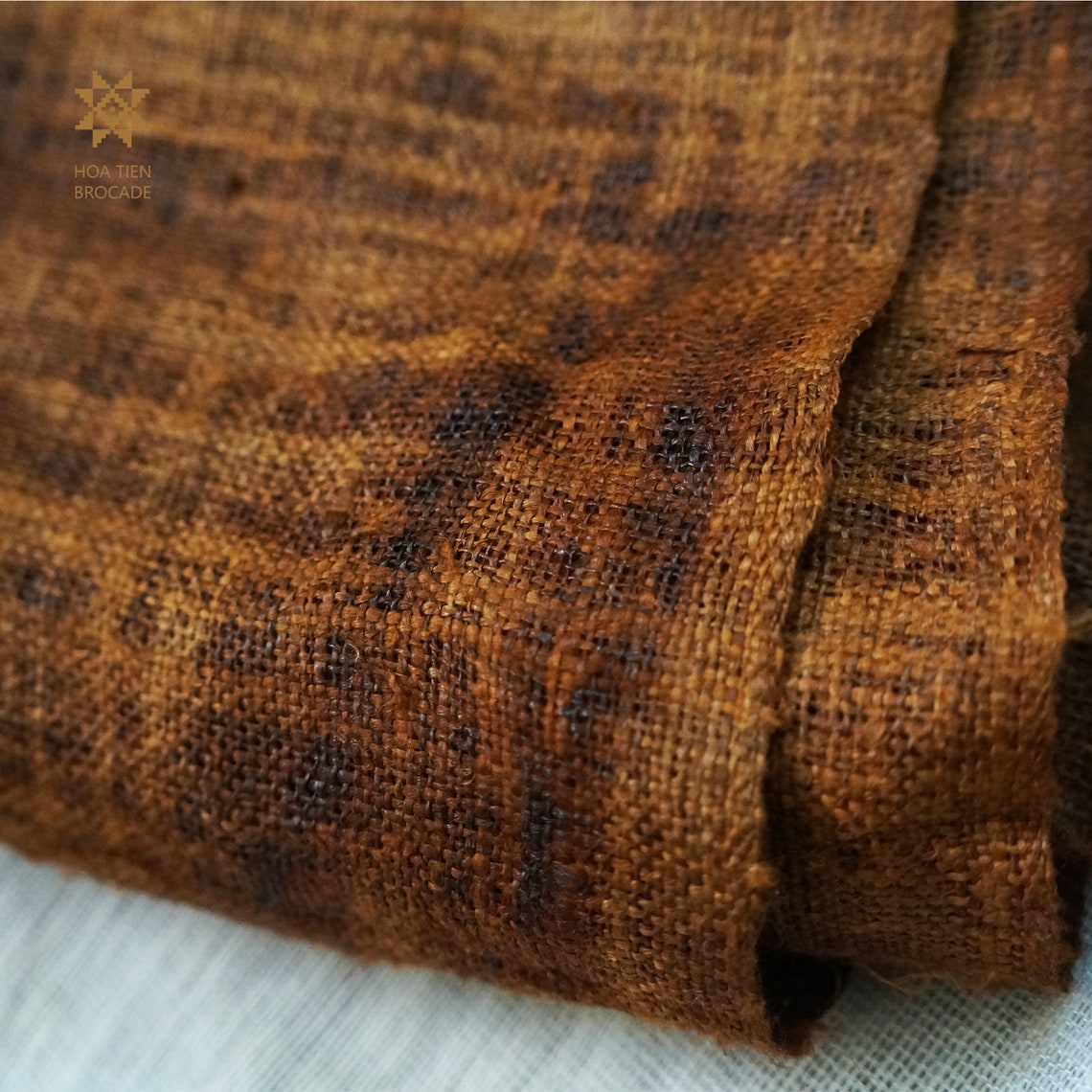 Brown Soft Hemp Fabric by Yard Organic Hemp Fabric Etsy