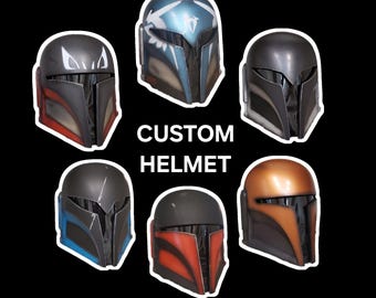 Mandalorian Banshee Helmet: Custom Commission