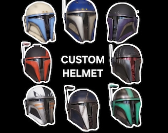Mandalorian Auroch Helmet: Custom Commission