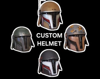 Mandalorian Dunewalker Helmet: Custom Commission
