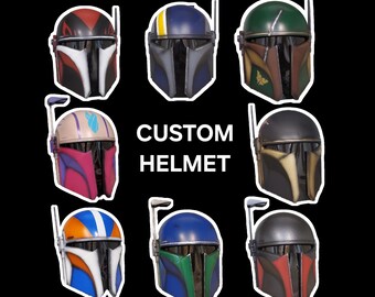 Mandalorian Partisan Helmet: Custom Commission
