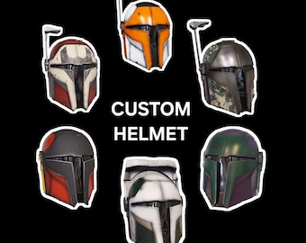 Mandalorian Guardian Helmet: Custom Commission