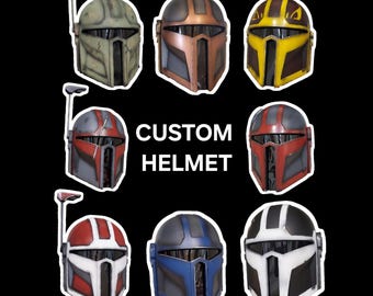 Mandalorian Rook Helmet: Custom Commission