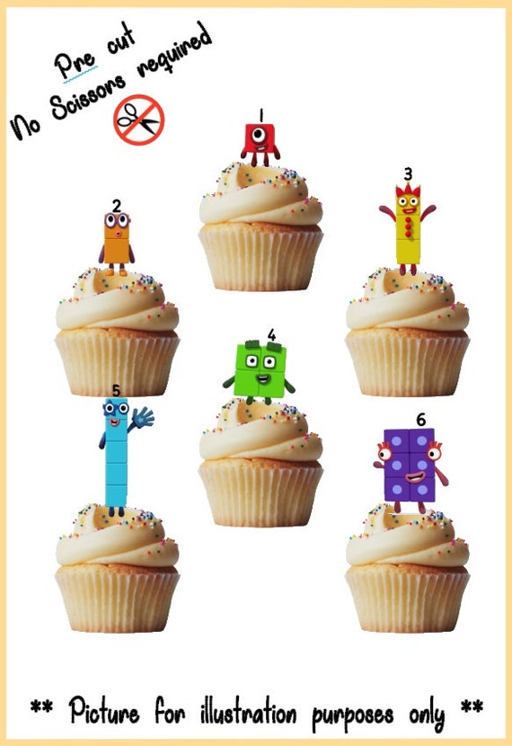 50 COCO Birthday Cup Cake Kids Party Toppers Wafer Edible STAND UP