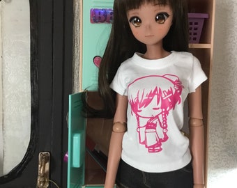 Smartdoll vinyl tee kimono anime girl