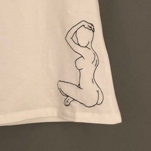 Customised White T Shirt
