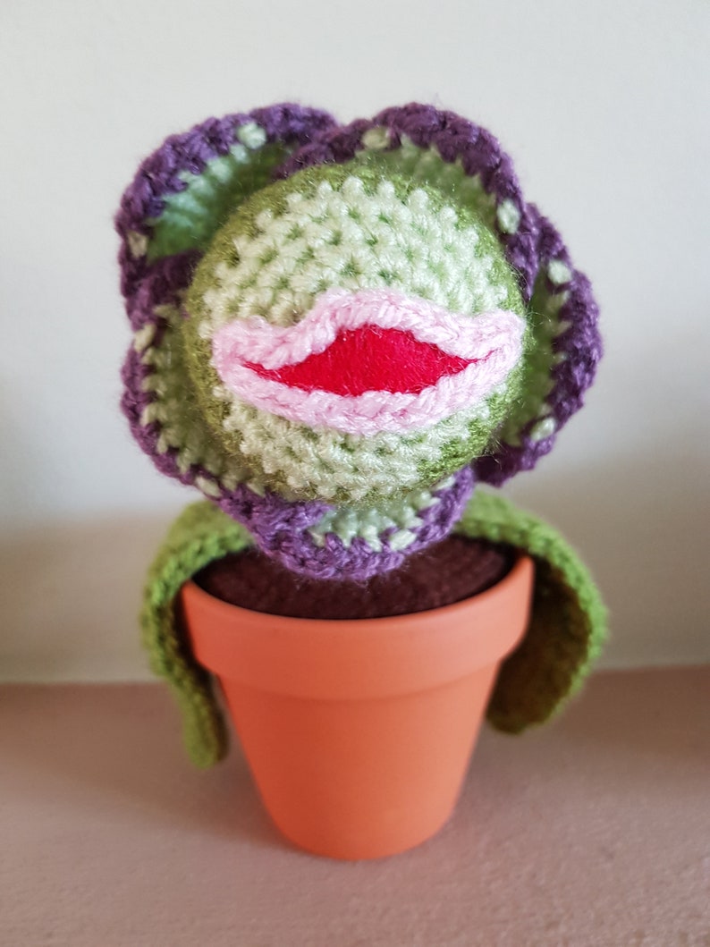 PATTERN ONLY Baby Audrey II Plant Crochet Pattern Little Etsy