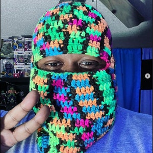 Custom Crocheted Ski Mask/Balaclava