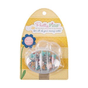 Lori Holt Quilting Pretty Pins Box of 100