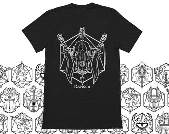 Ranger D&D T-Shirt: Unisex Jersey Short Sleeve Tee