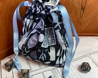 Druid Craft Dice Bag - Dungeons and Dragons, D&D, RPG, Pathfinder, Tabletop Gaming, Bag of Holding, Pouch