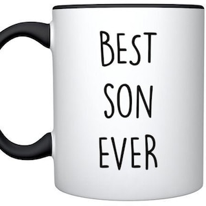 Best Son Ever - Printed on Both Sides - Ceramic Mug - Colour/Size Options