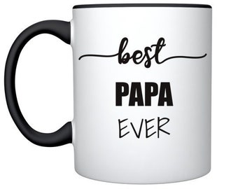 Best Papa Ever Ceramic Mug – Father's Day Gift