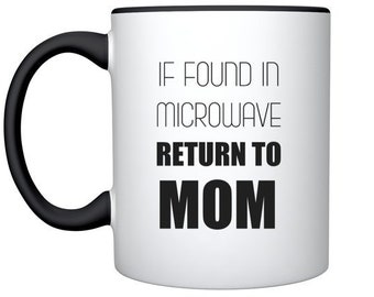Return To Mom Ceramic Mug, Funny Mother's Day Gift