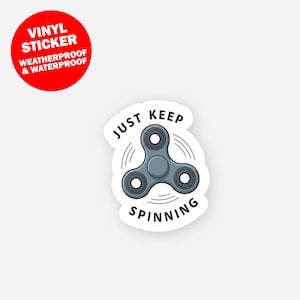 Outwit Your Drift - Motivations-wasserdichter Vinyl-Aufkleber für Träumer, Laptop-Aufkleber, Outdoor-Aufkleber, langlebiger Vinyl-Aufkleber