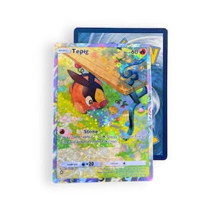 tepig pokemon card holographic Tepig (Poke Ball Pattern) 011/086 Sv: White Flare Holo