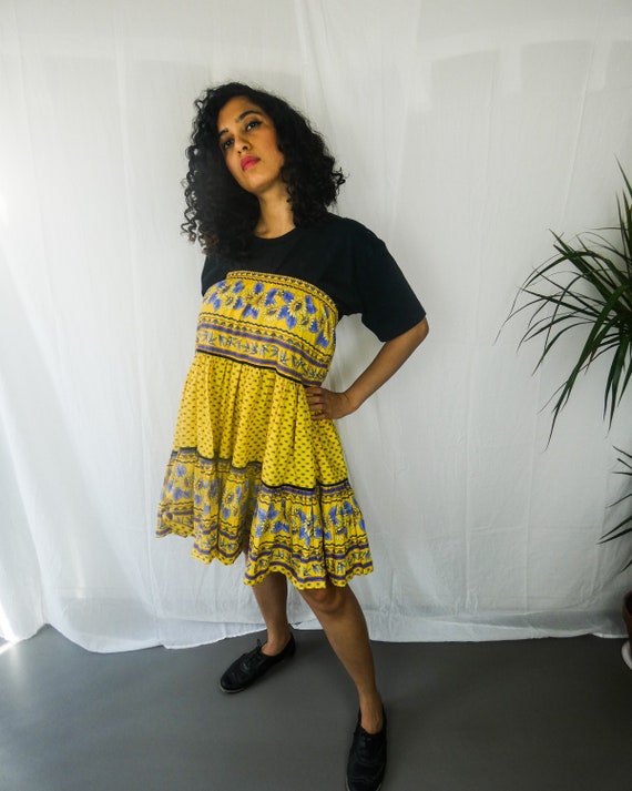 Yellow Bohemian Off Shoulder Dress || Bohemian Sk… - image 5