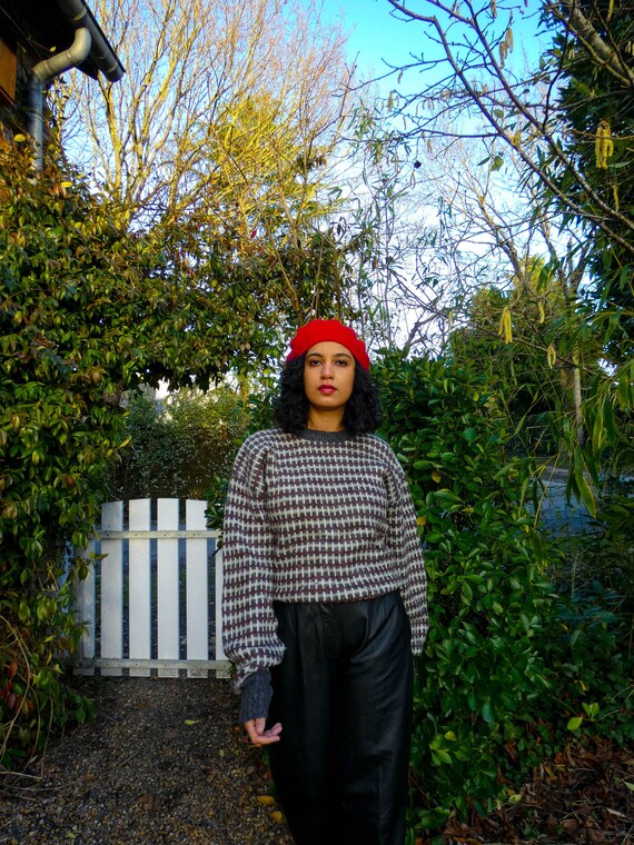 Vintage Norwegian Chunky Sweater Pure Wool Sweater