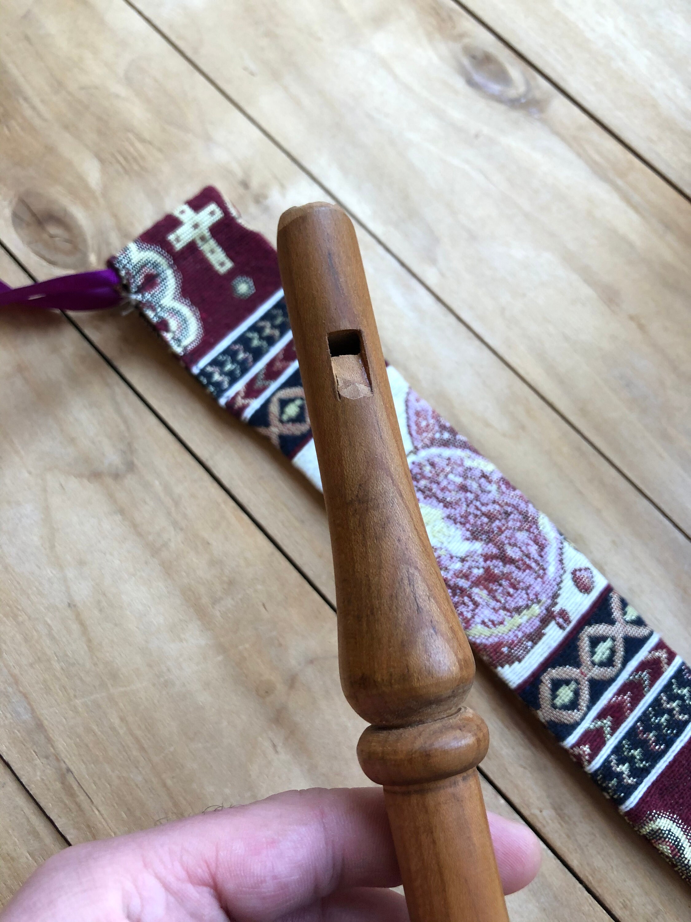 Flauta profesional madera de albaricoque estuche de taraz Etsy España