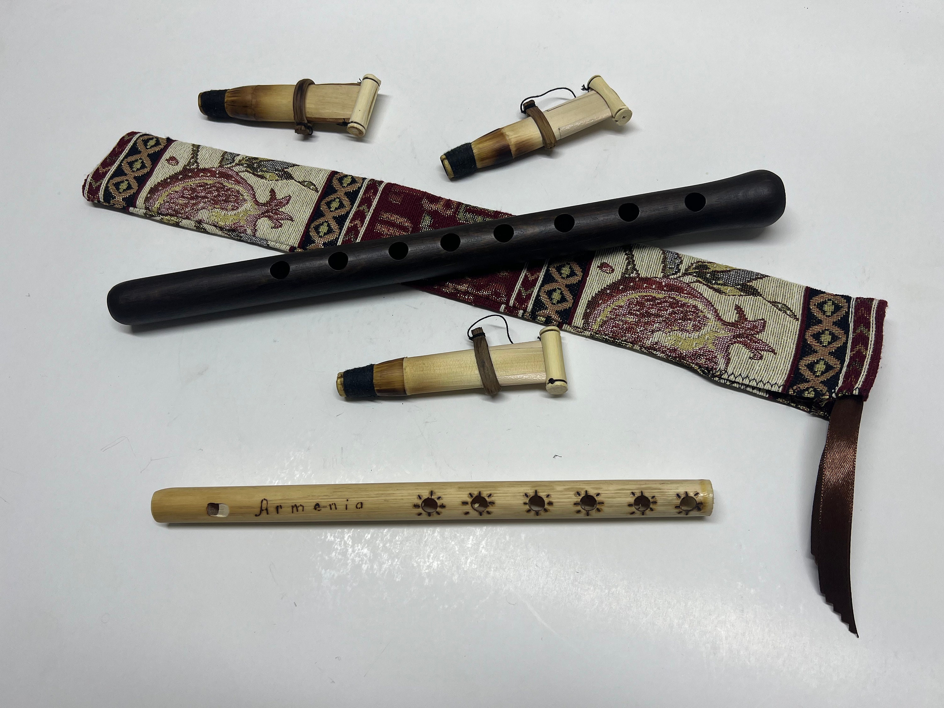 Armenian Duduk, Pro Duduk, Professional Duduk 3 Reeds Key A Duduk