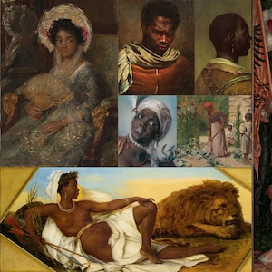 African Paintings HQ Printable POC Oil Afrikaanse Men Women Children Artwork Winslow Homer Simon Maris Vintage Cottage Art Digital Download
