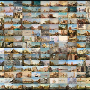 860+ Venice Paintings HQ printable MEGA BUNDLE vintage romantic gallery wall set Instant italy love Digital Download Commercial Use