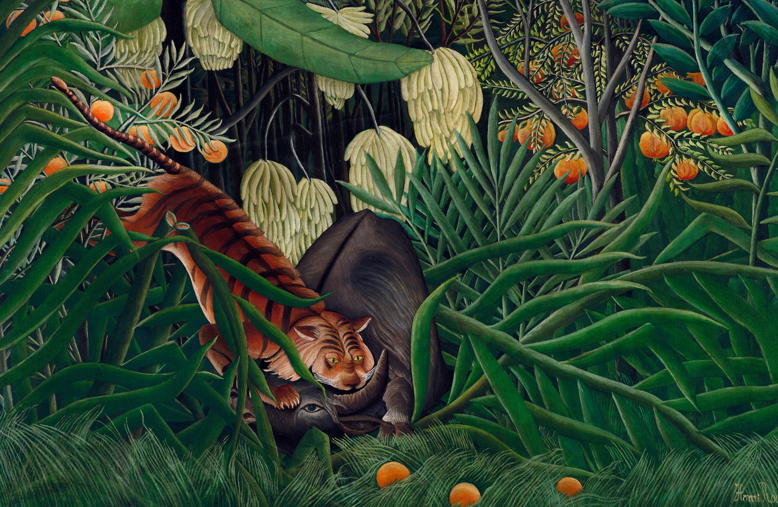 50 Henri Rousseau HQ Printable Botanical African - Etsy