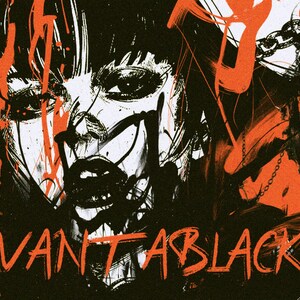 PAKIET 200 TEKSTUR VANTABLACK, Projektowanie graficzne, Projektowanie plakatów, Elementy Canva, Nakładka grunge, Tekstury dla projektantów, Neoekspresjonizm
