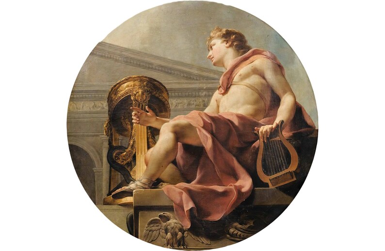 Charles-andré Van Loo Rare HQ Printable Paintings Religion Venus and ...