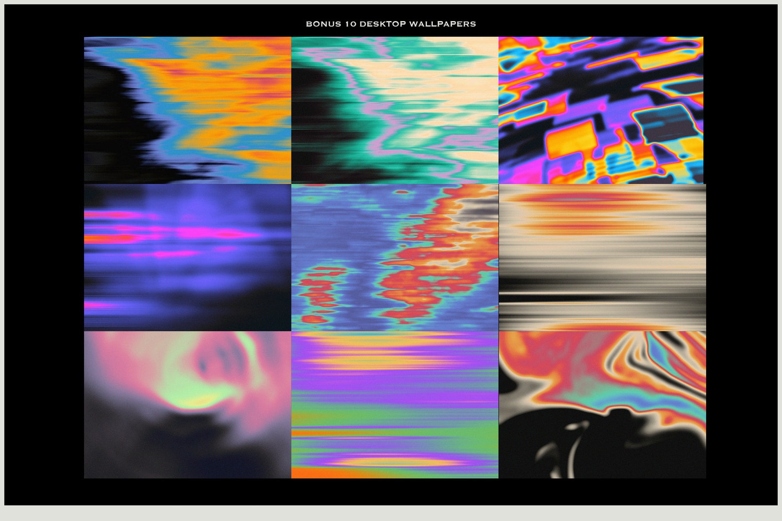 Retro Gradient Maps 200+ - Etsy