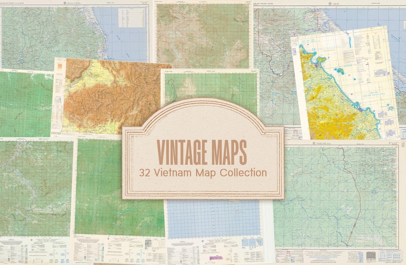 500+ Vintage Maps, Rare Printable HQ World Maps, Junk Journaling, Atlas ...