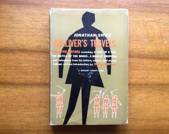 Gulliver’s Travels by Jonathan Swift | Vintage Modern Library Edition |Classic Literature Gift Book